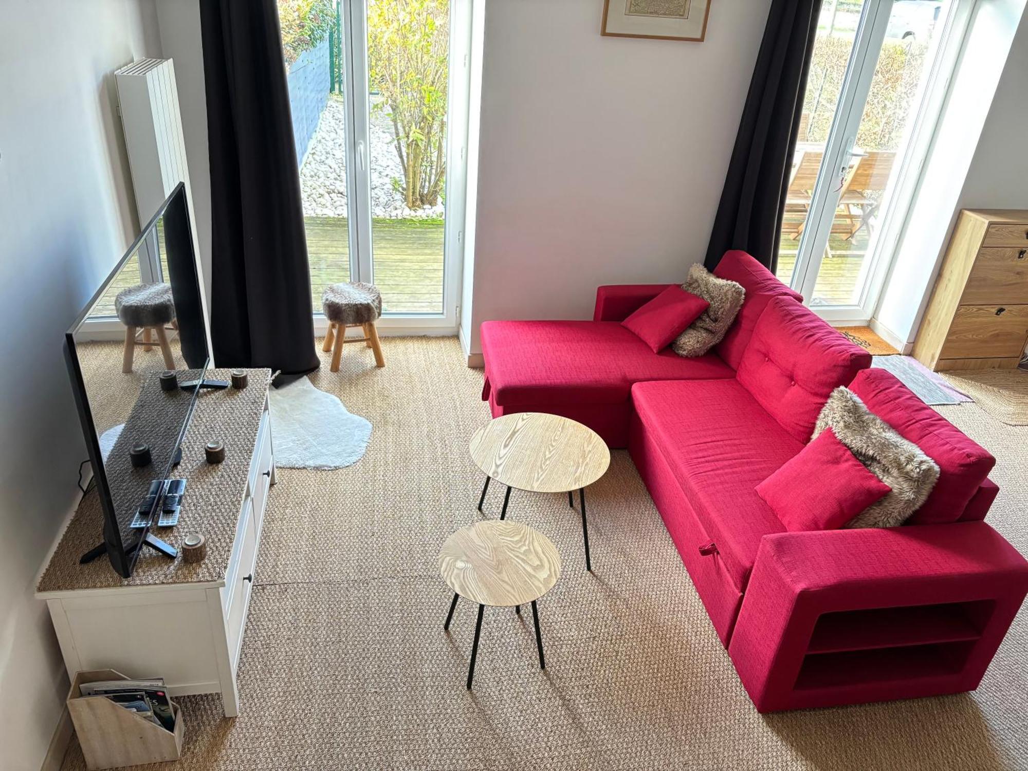 Les Douves Duplex 5 Personnes Lumineux Avec Jardin Et Terrasse Amenagee , Vue Sur Chateau A 5Mn De La Mer, Proche Omaha Beach Et Bayeux Commes Ngoại thất bức ảnh