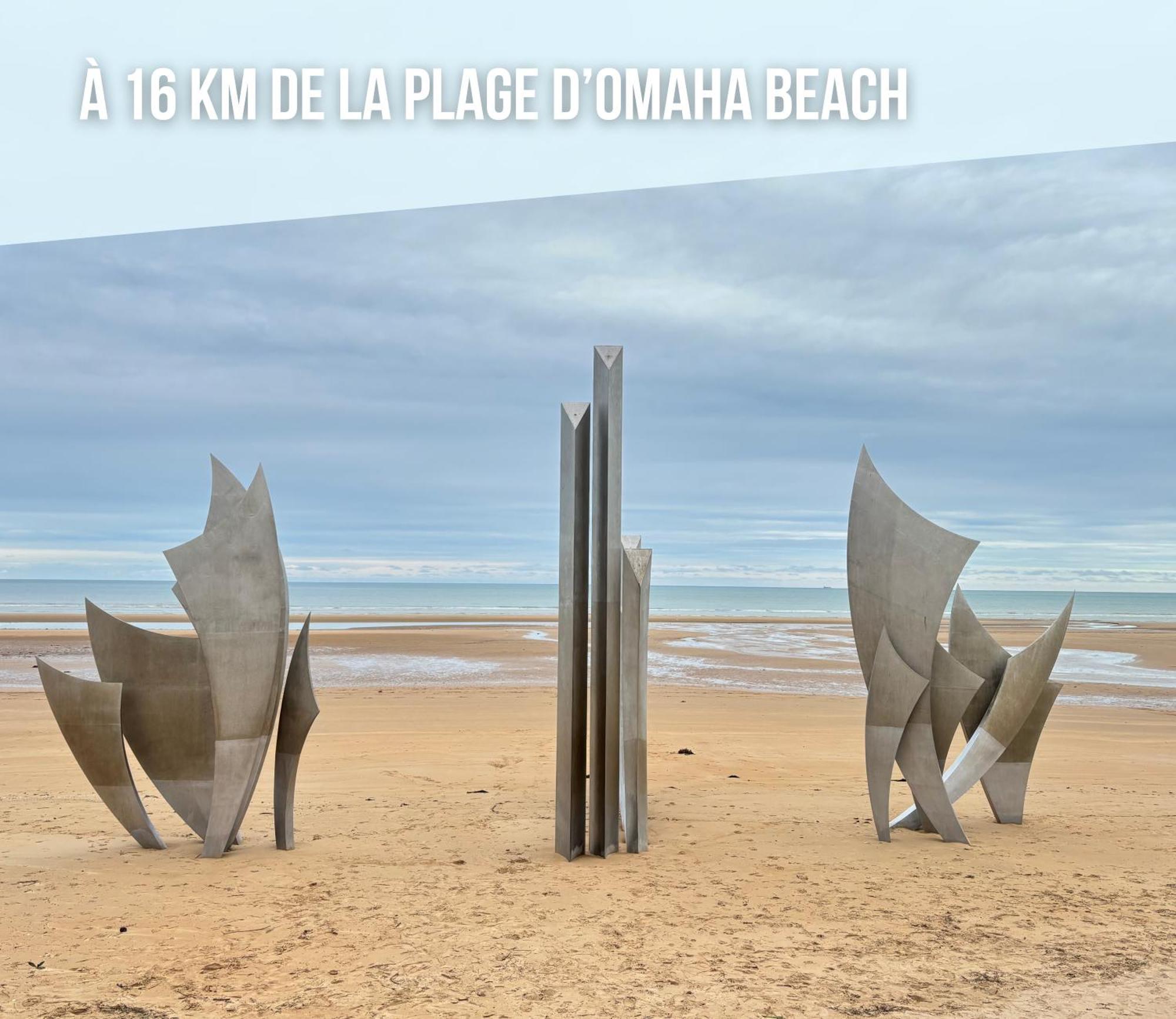 Les Douves Duplex 5 Personnes Lumineux Avec Jardin Et Terrasse Amenagee , Vue Sur Chateau A 5Mn De La Mer, Proche Omaha Beach Et Bayeux Commes Ngoại thất bức ảnh